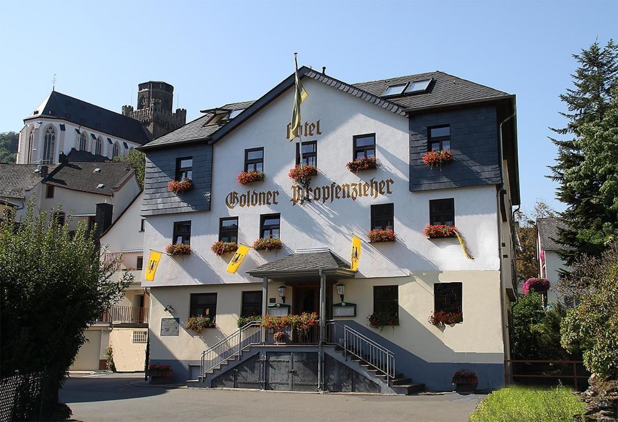 Goldener Pfropfenzieher Hotel Oberwesel Exterior photo